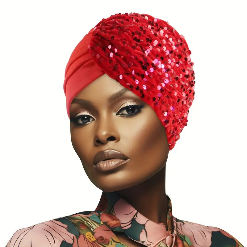 Sequined Turban