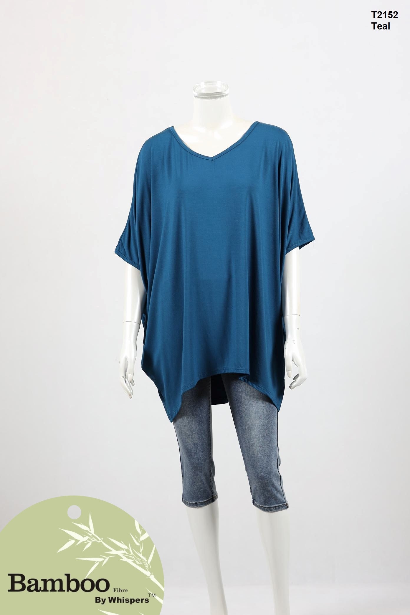 Bamboo Top V Neck