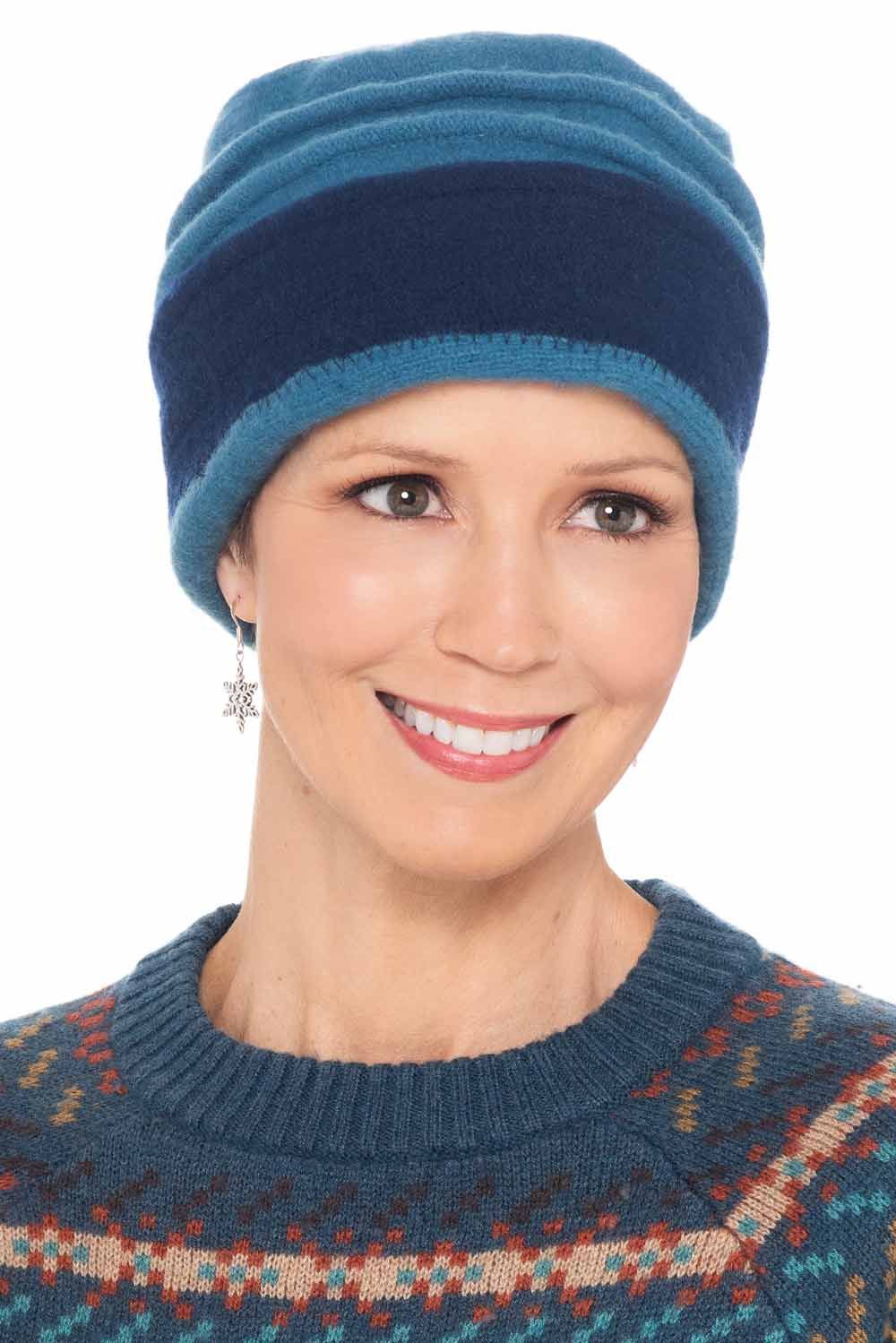 Arlet Two-Tone Pull-On Hat - Wigsisters