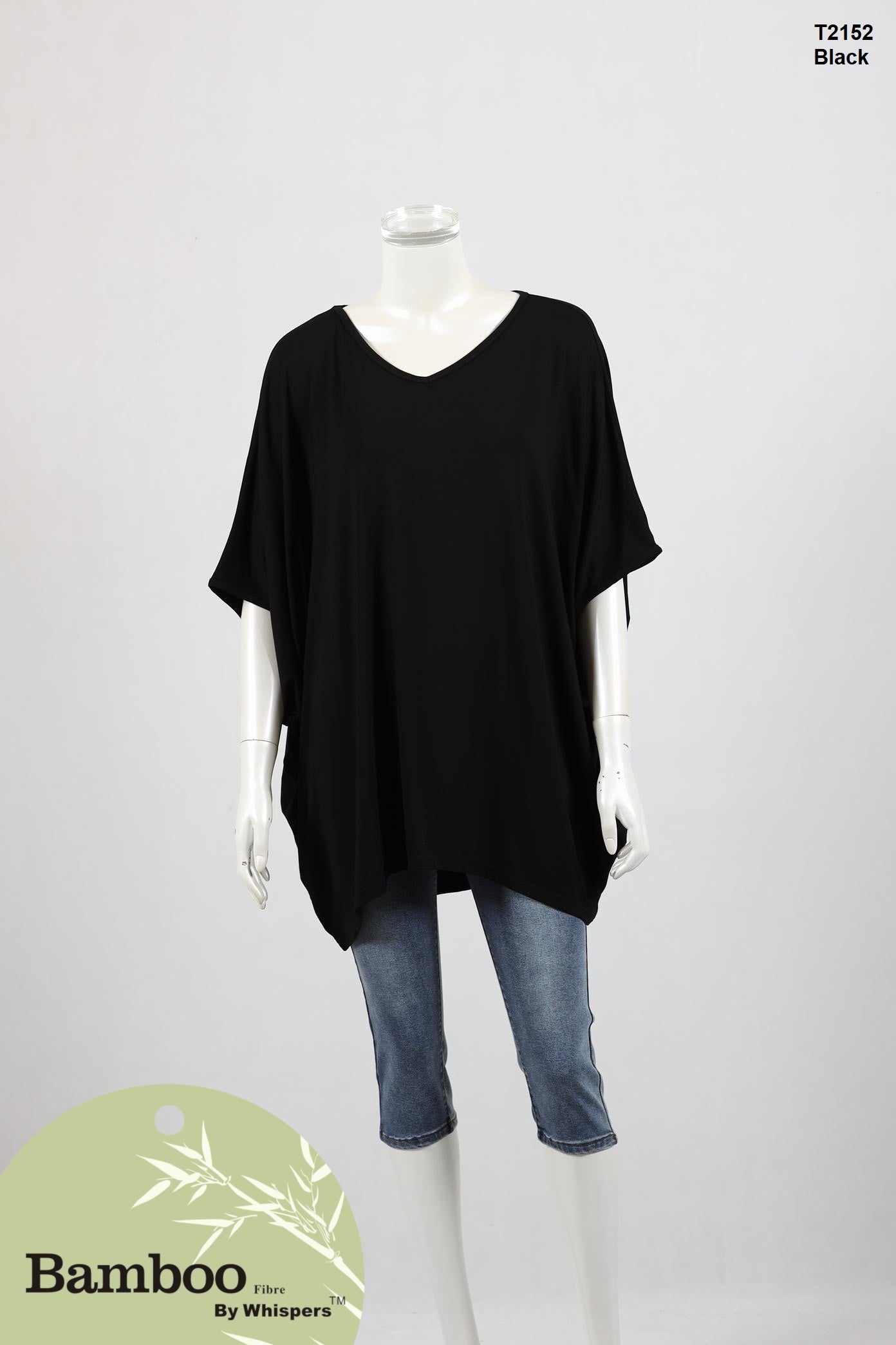 Bamboo Top V Neck - Wigsisters