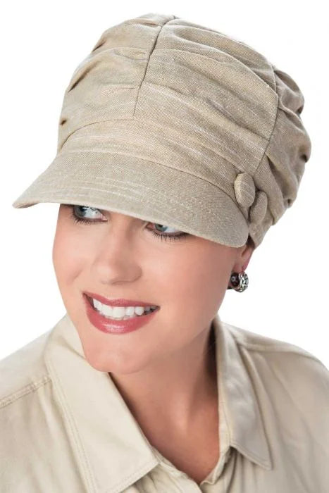 Pleated Newsboy Hat - Wigsisters