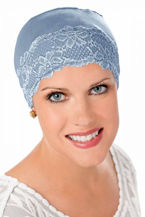 Bamboo  & Aloe Vera Sleeping Cap with Lace - Wigsisters